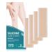 Silicone Scar Strips 1.6''x6'' - 4 pcs Multi-Use Scar Removal Cream (2 Month Supply) - Reusable Scar Tape - Flesh Color - Buy Online on GoSupps.com
