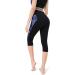 Ctrilady High Waist 2.5mm Neoprene Wetsuit Pants | UV Sun Protection Leggings for Diving, Surfing, Swimming | Black XX-Large - Buy Online on GoSupps.com