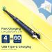 Seago Kids Electric Toothbrush with DIY Stickers | Rechargeable & Smart Timer | 4 Brush Heads | Ages 3-12 | Navy - Buy Online on GoSupps.com