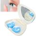 Entatial Mushroom Shape Contact Lens Storage Holder - Portable Case & Tweezers for Daily Use | Shop Internationally - Buy Online on GoSupps.com