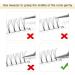 5D-C-0.10-10 Pre Made Fan Eyelash Extensions - Russian Volume Lashes 0.07 0.10 C D Curl - 10mm Long Stem Premade Fans - Buy Online on GoSupps.com