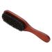 Wild Boar Brass Brush for Men | Professional Beard & Mustache Grooming Tool | Barber Salon Essential - Buy Online on GoSupps.com