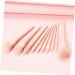 Shop Minkissy 10 Set Professional Makeup Brushes - Soft Pink Cosmetic Tools for Women - Buy Online on GoSupps.com