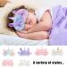 Cute Unicorn Sleep Mask Set - 4 Pcs Soft Plush Blindfold Eye Covers for Women, Girls, Kids - Style5 - Buy Online on GoSupps.com