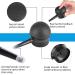 Premium Black Hair Building Fibers Spray Pump 2-in-1 Kit Set - Natural Hair Loss Concealer (0.97 OZ) - Men and Women - Buy Online on GoSupps.com