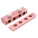 DIY Lipstick Mold - Aluminum Alloy Dual Use Lip Balm Maker Tool (12.1mm 4 Holes) | Xuuyuu Cosmetic DIY Essentials - Buy Online on GoSupps.com