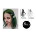 Korean Gothic Skeleton Hands Hair Clips - Punk Rock Devil Claw Barrettes Set (Black/White) - Buy Online on GoSupps.com