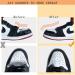 2 Pair Shoe Crease Protector for Air Force Shoes, Shoe Guards to Hold the Shape of the Shoe, Shoe Crease Guard for Men's Size 7-12/ Women's Size 5-8