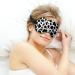 Black and White Cows Sleep Mask for Women | Adjustable Eye Shades with Elastic Strap - Perfect for Comfortable Sleep - Buy Online on GoSupps.com