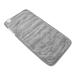 Haofy Warming thermal blanket washable time setting NTC temperature control Protection Comfortable electrical heating pillow pain relief 6 Settings (gray) EU plug 220V gray