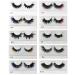 U-Hotmi 15-20mm Natural Look Colorful Wholesale Mink Lashes - Handmade Fluffy Pack of 10 Pairs - Buy Online on GoSupps.com