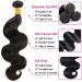 Vallbest Brazilian Body Wave Bundles with Closure - 100% Unprocessed Human Hair - 16 18 20 Inches + 14 Inch Closure - Virgin Hair for Black Women - Buy Online on GoSupps.com