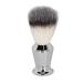 Sonew Razor brush for men stainless steel handle for removing residues beard brush with fine synthetic bristles foam and mustache trim tool for the home salon 2