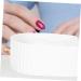 PACKOVE Bol pour Tremper les Ongles Transparent Coquillage Taille Moyenne Acrylique Manucure Spa Mains Soin Ongles Nettoyage Bain Dissolution Vernis Gel Usage Maison Salon - Buy Online on GoSupps.com