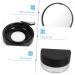 FOMIYES 2pcs Elastic Mesh Loose Powder Box Empty Powder Case Body Powder Puff Powder Puff Pad DIY Abs 1 g (Pack of 1) Black - Buy Online on GoSupps.com