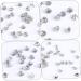 COHEALI 800 Sets Diamond Stud Rivets Crystal Decor Scrapbook Accessories Luggage Leather Parts Rivet - Buy Online on GoSupps.com