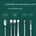 Ear Scoop 6-Piece Set of Ear Picking Tools Adult Ear Pick Ear Scoop Stainless Steel Portable Keychain Ear Scoop - Buy Online on GoSupps.com