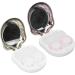 Portable Cartoon Paw Contact Lens Container with Mirror - Lightweight Travel Case in Golden - Ideal for International Shipping - Buy Online on GoSupps.com