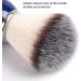 Handmade Pure Badger Hair Shaving Brush for Men | Safe & Eco-Friendly | Nylon Wool Blue Handle - Buy Online on GoSupps.com