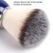 Premium Men's Bristle Shaving Brush for Luxurious Lather - Resin Handle (Bristles+Blue) - International Shipping Available - Buy Online on GoSupps.com