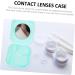 Homsfou 15-Sentence Contact Lens Container | Travel Lens Case | Versatile Toilet Items & Eye Lenses Storage Box | Durable & Compact Design - Buy Online on GoSupps.com