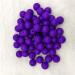 50pcs Classic Purple Silicone Round Beads - 15mm Sensory Beads for DIY Jewelry Making - Buy Online on GoSupps.com