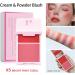 2 in 1 Multi-Use Cream and Powder Blush Palette for Daily Makeup Essential Cosmetic Accessories - Buy Online on GoSupps.com