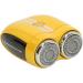 Mini Electric Beard Trimmer - IPX7 Waterproof Type C Charging Dual Use for Travel - Small Shaver in Yellow - Buy Online on GoSupps.com
