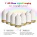 100ml Ultrasonic Essential Oil Diffuser | Cool Mist Aromatherapy Diffuser with Waterless Auto Shut-Off & 7 Color LED Lights - Ideal for Home, Yoga, Spa | Ceramic Design - Buy Online on GoSupps.com
