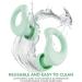 Everyday Earplugs - Ultra Soft Customizable Noise Protection for Sleep & Travel - Up to -30dB Reduction Reusable & Sustainable (Mint - Buy Online on GoSupps.com