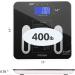 Triomph Precision Body Fat Scale - Backlit LCD Digital Bathroom Scale for Weight, Body Fat, Water, Muscle, BMI, Bone Mass & Calorie with 10 User Recognition - 400 lbs Capacity - Fat Loss Monitor - Black - Buy Online on GoSupps.com