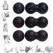 Calayu Self-Massage Ball Set - Peanut & Lacrosse Balls for Muscle Relief Spine & Fascia Therapy | Acupressure & Plantar Fasciitis Relief - Buy Online on GoSupps.com