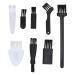 8-part cleaning burst for electric shavers non-slip handle soft brush hair shaving cleaning PP material for household appliances computer accessories