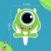 25pcs Monsters Inc Cake Topper Cupcake Toppers Birthday Party Supplies Cake Decorations Friend Theme - Buy Online on GoSupps.com