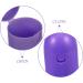 Hoement 2-Piece Purple Storage Box Organizer for Menstrual Care - Durable Carrier Container - Buy Online on GoSupps.com