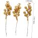 ABOOFAN 15 Pcs Christmas Faux Fruit Skewers Christmas Berries Stems Holiday Berry Garland Artificial Berry Stems Christmas Tree Picks Artificial Christmas Picks Wire Gold Powder Plant - Buy Online on GoSupps.com