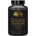 Schizandu Organics Activated Coconut Charcoal Capsules, 100% Pure Detox, Non GMO | 210 Pills | Use for Detoxification, Teeth Whitening, Digestive Health, Hangover Prevention