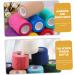 ULTECHNOVO 24 Rolls Sports Tape | Athletic Kinesiology Tape for Muscle Relief | Wear-Resistant Non-Woven Fabric Elastic Tapes for Elbow & Ankle - Buy Online on GoSupps.com