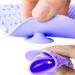  2-Pack Makeup Brush Cleaning Mat Cute Cat Animal Design Silicone Portable Brush Cleaner Pad Washing Tools with Suction Cups (Black+White) - Buy Online on GoSupps.com