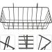 iplusmile Pet Cage Pet Cage 2Pcs Rabbit Hay Feeder Hanging Hay Racks Bunny Hay Feeder for Cage Small Animal Hay Feeder Racks Guinea Pig Hay Holder Black Rabbit Feeder Hay Feeder Rabbit - Buy Online on GoSupps.com
