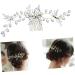 Housoutil Wedding Headpiece Crystal Headpiece Headwear for Women Hair Bridal Headpiece Bridal Headdress Barrettes for Women Bride Headpieces for Wedding Tiara Pearl Miss Comb - Buy Online on GoSupps.com