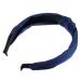 VOCOSTE Navy Blue Satin Knot Headband for Women - 1.2 Inch Wide - Buy Online on GoSupps.com
