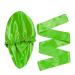 Peak Green Satin Edge Scarf Set for Lace Frontal Wigs - Double-Layered Sleep Bonnet for Kids and Adults - Buy Online on GoSupps.com