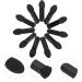 Hemoton 100pcs Mini Eyeshadow Swab Lip Mask Brush Beauty Supply Cosmetics Lipstick Applicator Lipstick Brush Tool Makeup Accessory Eyeshadow Makeup Lip Brush Women Makeup Brush - Buy Online on GoSupps.com