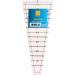 Wrights 8829306 EZ Quilting Dresden Acrylic Tool, 1 to 8-Inch