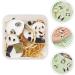2 Boxes Panda Bamboo Pendant Keychain for Keys Animal Pendant Keychain Key Chain Making Supplies Bag 0.2X2.4X2.7CMx3pcs As Shownx3pcs - Buy Online on GoSupps.com