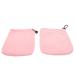 Mikinona 1 Pair Wax Thermal Insulation Gloves Simple Wax Warmer Lightweight Gloves Manicure Gloves Thermal Gloves Paraffin Wax Mitten Mitts Pink Floor Mat Cotton Spa 23.5X17.5X0.9CM