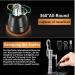 4 in 1 USB Rechargeable Nose and Ear Hair Trimmer - Waterproof Easy Clean Stainless Steel Blades - Perfect for Men & Women (Black/Orange - Buy Online on GoSupps.com