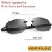 Randlos Bifocal Reading Glasses with Case | UV Blocking Tinted Sun Readers for Men & Women | Blue Light Blocking Vintage Outdoor Sports Glasses - 2.0x - Buy Online on GoSupps.com
