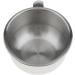 Buy Gazechimp Stainless Steel Men's Shaving Bowl with Handle | Durable Shaving Mug for Shaving Soap - International Shipping Available - Buy Online on GoSupps.com